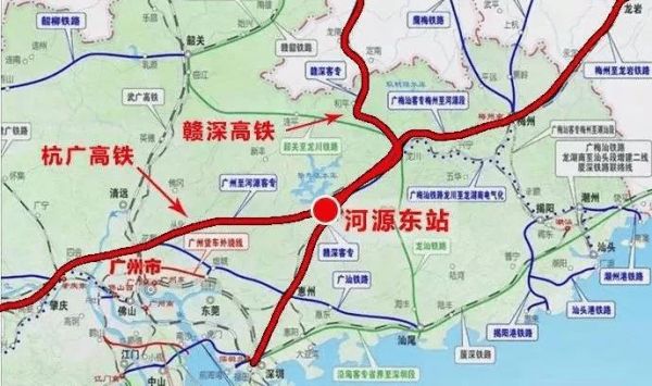 河源高铁站有哪些线路?d2757-图3 河源高铁站有哪些线路?d2757-图3