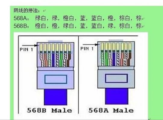 电脑网线水晶头接法图解?水晶头接法图解-图2 电脑网线水晶头接法图解?水晶头接法图解-图2