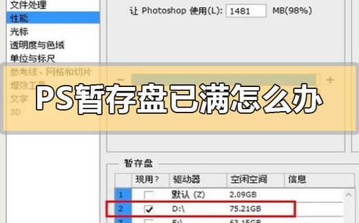 为什么暂存盘满了?暂存盘已满-图2 为什么暂存盘满了?暂存盘已满-图2