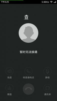 拨打的电话暂时无法接通什么意思？暂时无法接通是什么意思