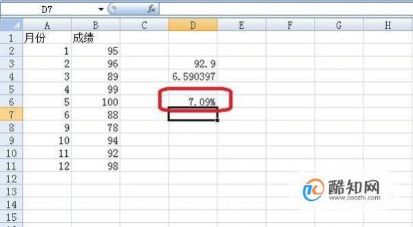excel表格rsd值怎么求?rsd计算公式-图2 excel表格rsd值怎么求?rsd计算公式-图2