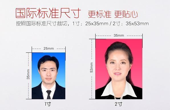 2寸证件照尺寸标准是多少?两寸是多大-图1 2寸证件照尺寸标准是多少?两寸是多大-图1