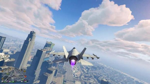gtasa战斗机怎么开？gta5飞机怎么开