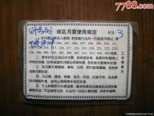 什么是月票?月票是什么-图1 什么是月票?月票是什么-图1