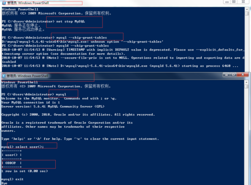 MySQL的权限有哪些?windows mysql 权限-图2 MySQL的权限有哪些?windows mysql 权限-图2