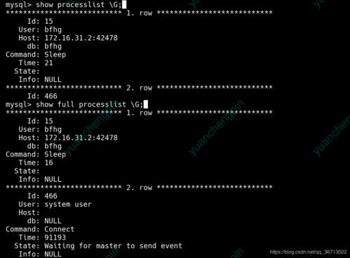 mysql 中执行show命令需要什么权限?mysql select 权限-图2 mysql 中执行show命令需要什么权限?mysql select 权限-图2