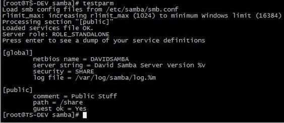 linux中的samba配置步骤?centos samba用户权限-图3 linux中的samba配置步骤?centos samba用户权限-图3