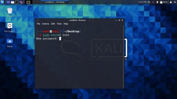 kali如何切换到超级用户？kali超级用户权限