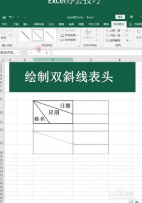 excel表格怎么划斜线?excel画斜线-图2 excel表格怎么划斜线?excel画斜线-图2