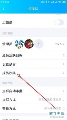 怎么设置群权限？qq没有群设置权限