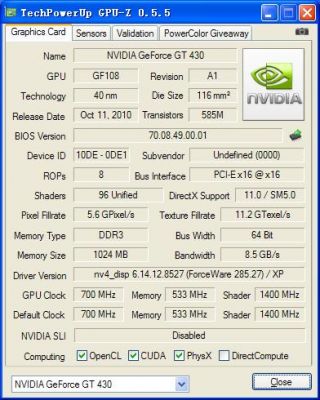 包含盈通gt430显卡跑分的词条-图3 包含盈通gt430显卡跑分的词条-图3