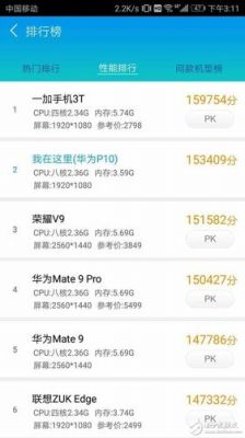 包含华为p10跑分280的词条