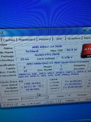 关于amd速龙760k跑分的信息-图1 关于amd速龙760k跑分的信息-图1