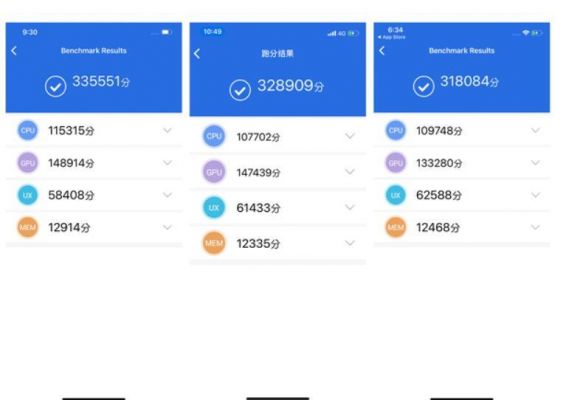 关于苹果x和苹果xs跑分的信息-图2 关于苹果x和苹果xs跑分的信息-图2