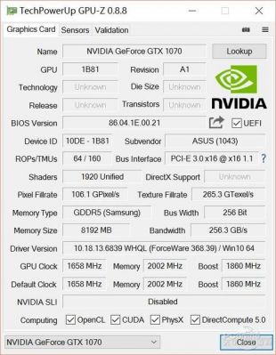 rog1070ti跑分的简单介绍