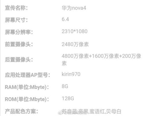 关于华为nova4低配跑分的信息-图3 关于华为nova4低配跑分的信息-图3