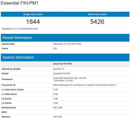 关于安卓之父essential跑分的信息-图1 关于安卓之父essential跑分的信息-图1