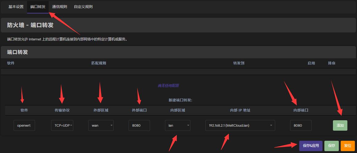 openwrt语音传输（openwrt怎么端口转发）