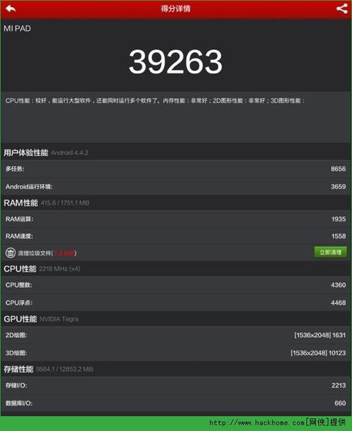 包含小米平板2安卓跑分的词条