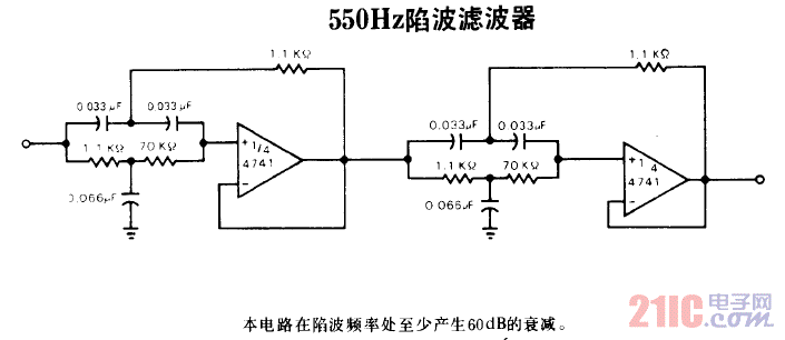 格型陷波器的传输函数(陷波滤波器参数设置)-图3 格型陷波器的传输函数(陷波滤波器参数设置)-图3