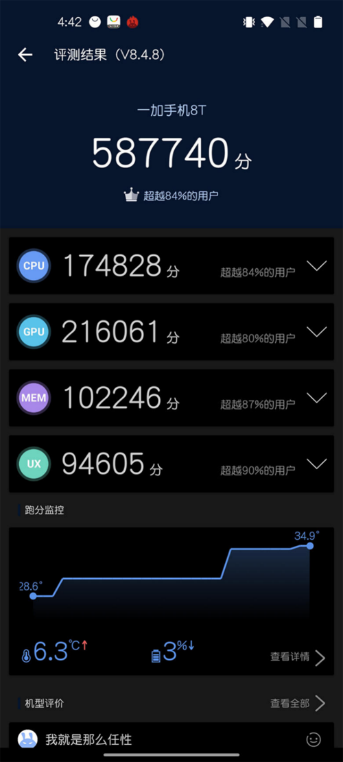 关于一加6极客跑分的信息-图2 关于一加6极客跑分的信息-图2