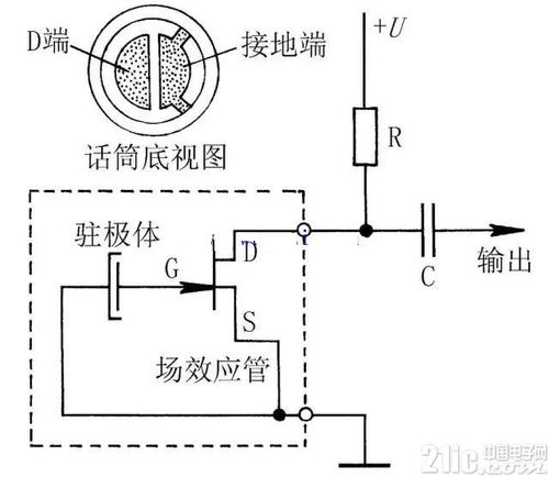 驻极体咪头传输线（驻极体麦克风电路图）