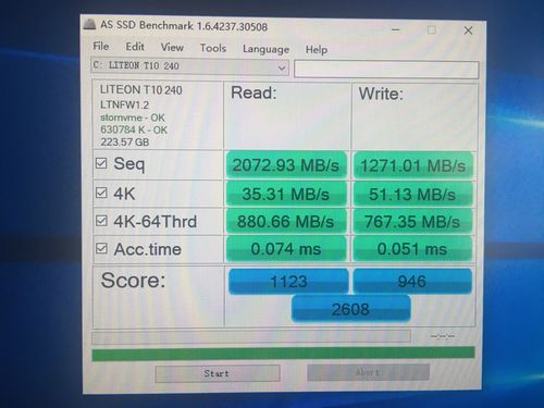 关于建兴t10240跑分的信息