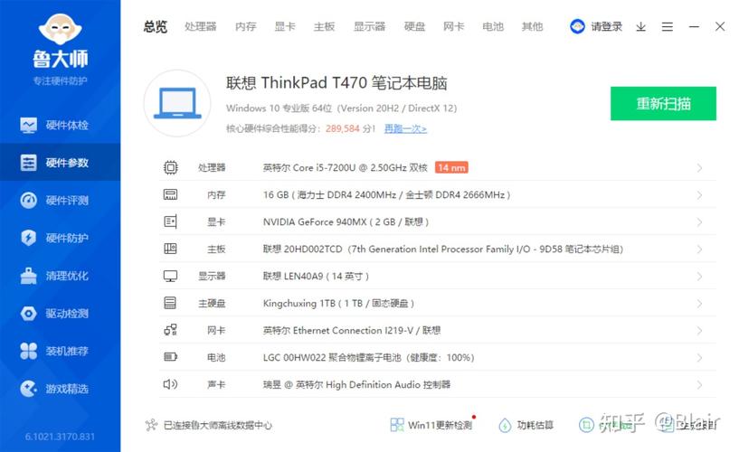 关于thinkpadt470跑分的信息
