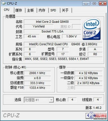 关于q9400跑分的信息