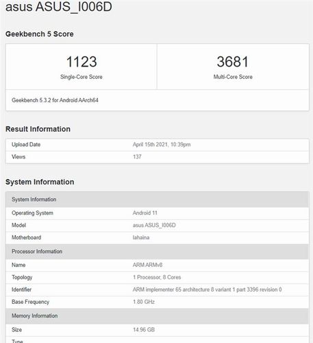包含华硕zenfone6跑分的词条