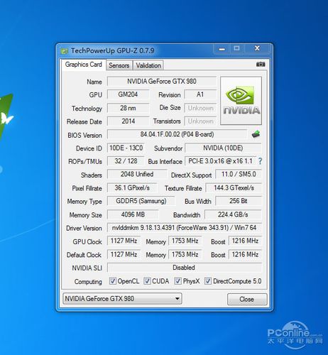 关于gtx980sli跑分的信息-图1 关于gtx980sli跑分的信息-图1