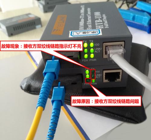 光纤传输器接入输出（光纤传输器怎么看通不通）