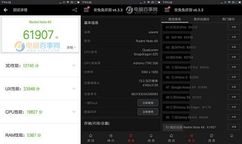 包含红米note4x跑分安兔兔的词条-图2 包含红米note4x跑分安兔兔的词条-图2