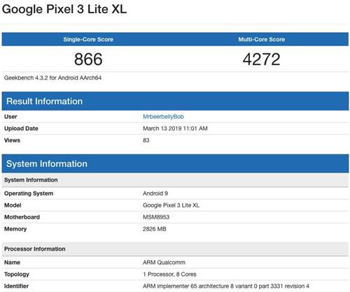 包含googlepixel跑分的词条