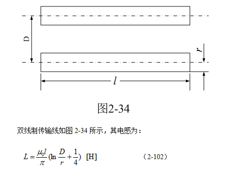 计算平行传输线的自感(计算平行传输线的自感电流公式)-图2 计算平行传输线的自感(计算平行传输线的自感电流公式)-图2