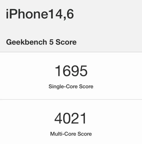 关于苹果se跑分下降的信息-图2 关于苹果se跑分下降的信息-图2