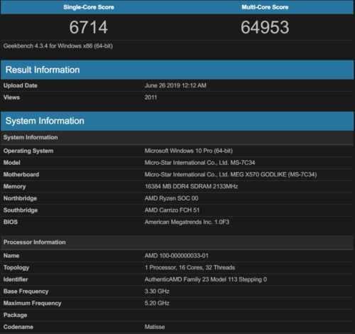 关于geekbench跑分712的信息-图3 关于geekbench跑分712的信息-图3