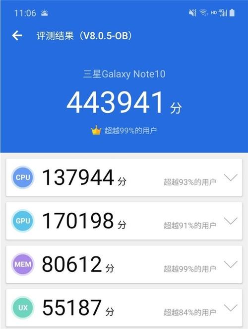 包含三星g5700跑分的词条