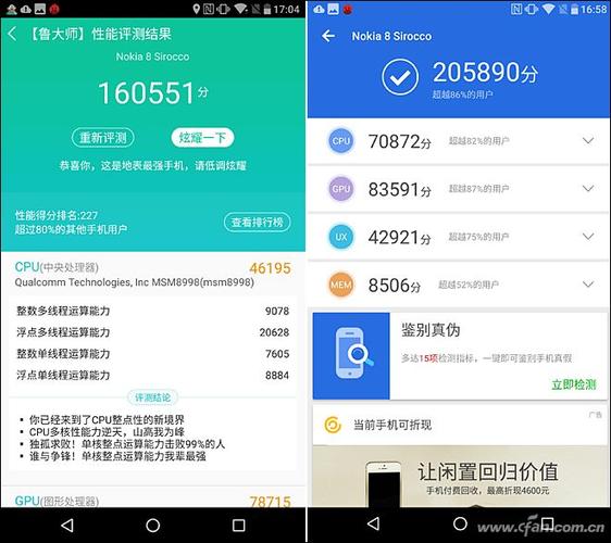 手机跑分诺基亚的简单介绍