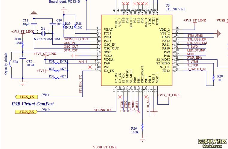 stm32两个芯片间数据传输(stm32两个串口冲突)-图2 stm32两个芯片间数据传输(stm32两个串口冲突)-图2