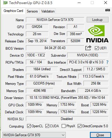 映众gtx970跑分的简单介绍