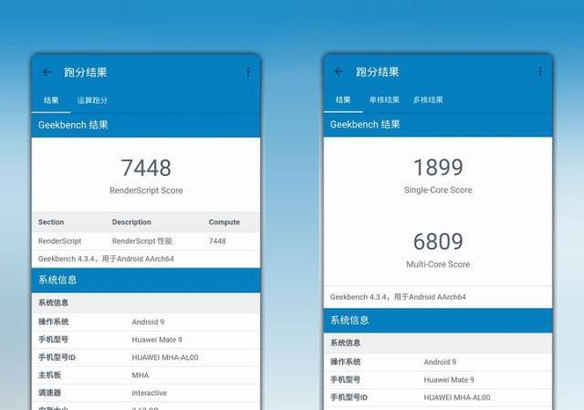 关于mate9跑分的信息-图1 关于mate9跑分的信息-图1