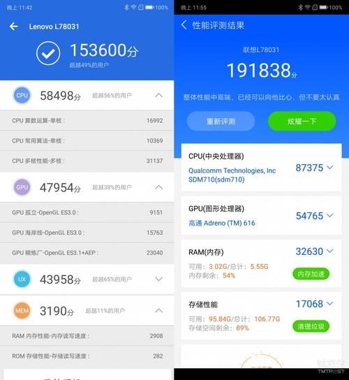 联想z5跑分实测的简单介绍