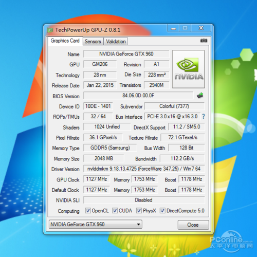 关于960gpu跑分的信息-图1 关于960gpu跑分的信息-图1