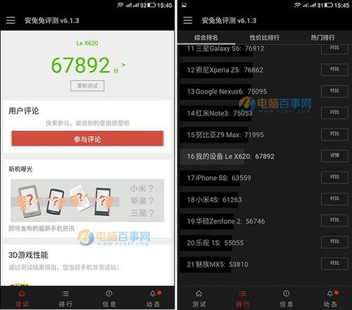 关于乐视max2兔兔跑分的信息-图3 关于乐视max2兔兔跑分的信息-图3