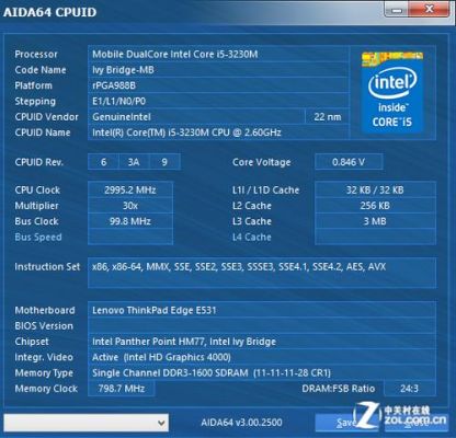 thinkpade531跑分的简单介绍