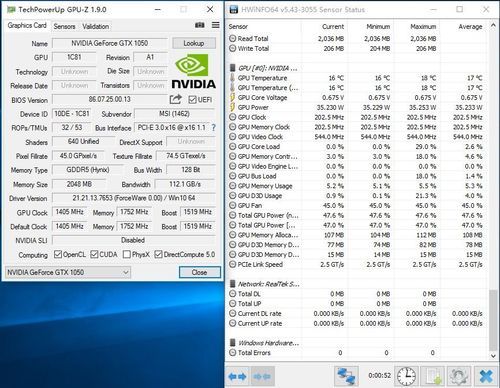 关于g4560gtx1050跑分的信息