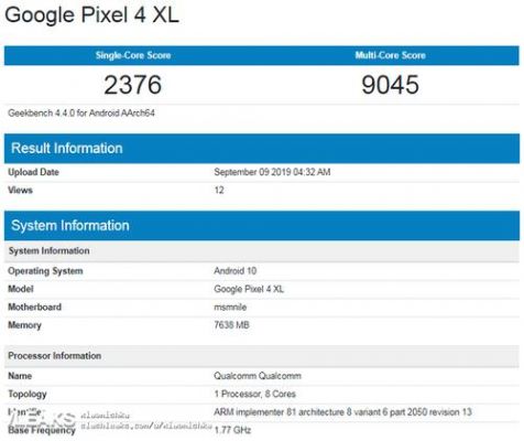 关于谷歌pixel4xl跑分的信息-图2 关于谷歌pixel4xl跑分的信息-图2
