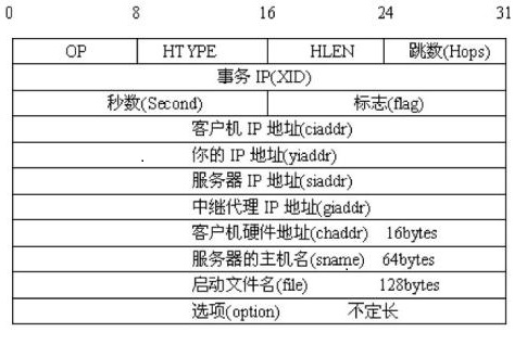DHCP协议的传输协议（dhcp协议内容）