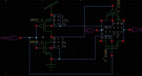 cmos传输门的作用(cmos传输门电路图和符号图)-图3 cmos传输门的作用(cmos传输门电路图和符号图)-图3